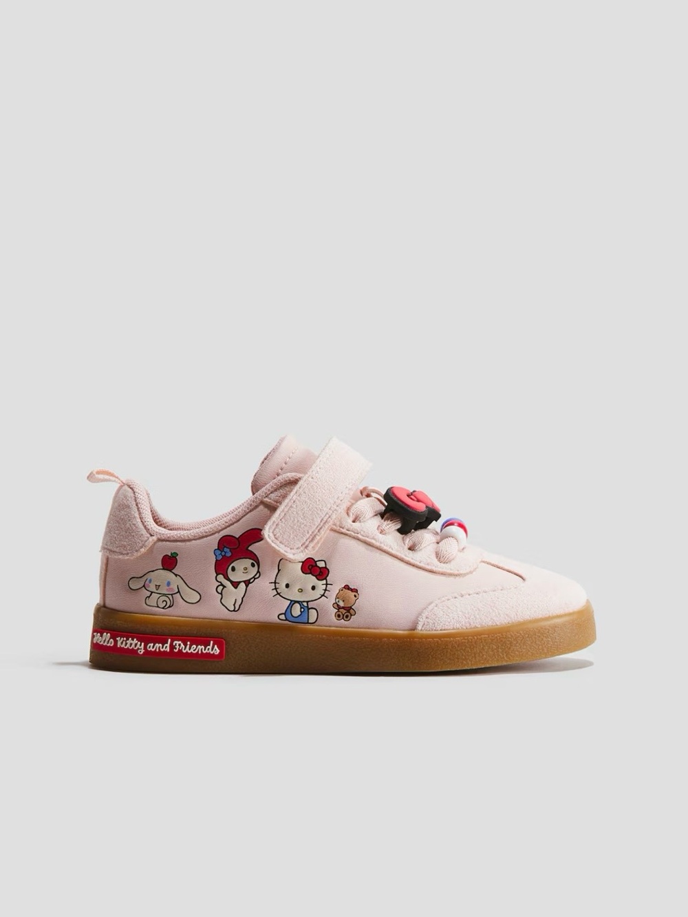 H&M Pink Hello Kitty & Friends Kids Velcro Sneakers